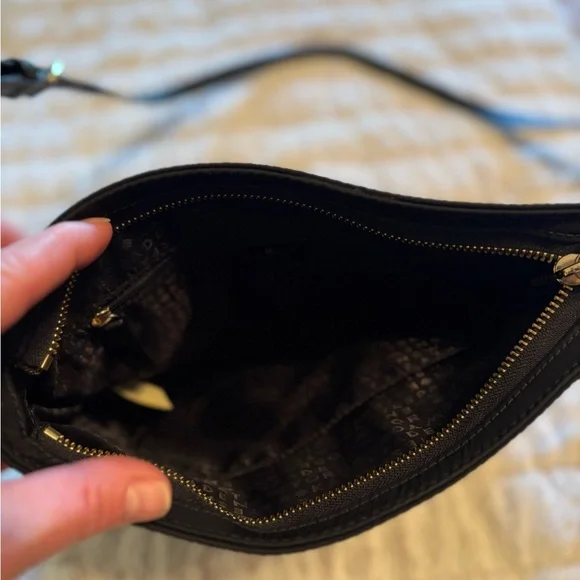 Kate Spade Black Crossbody Bag Sleek Design - Picture 5 of 7